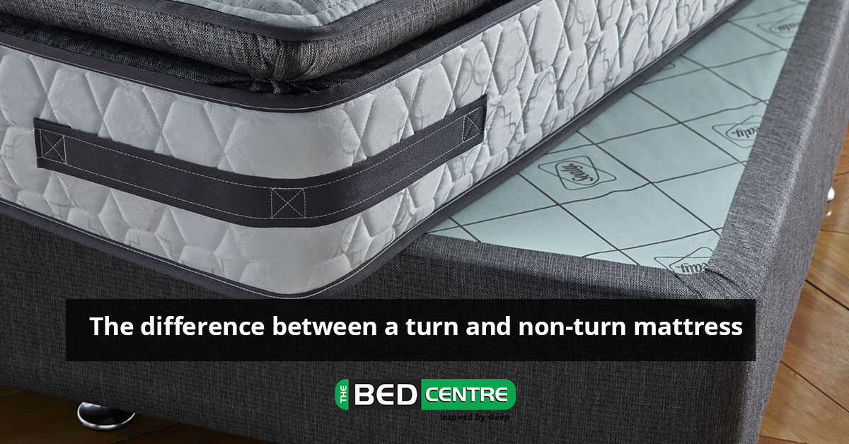 The difference between a turn and non-turn mattress