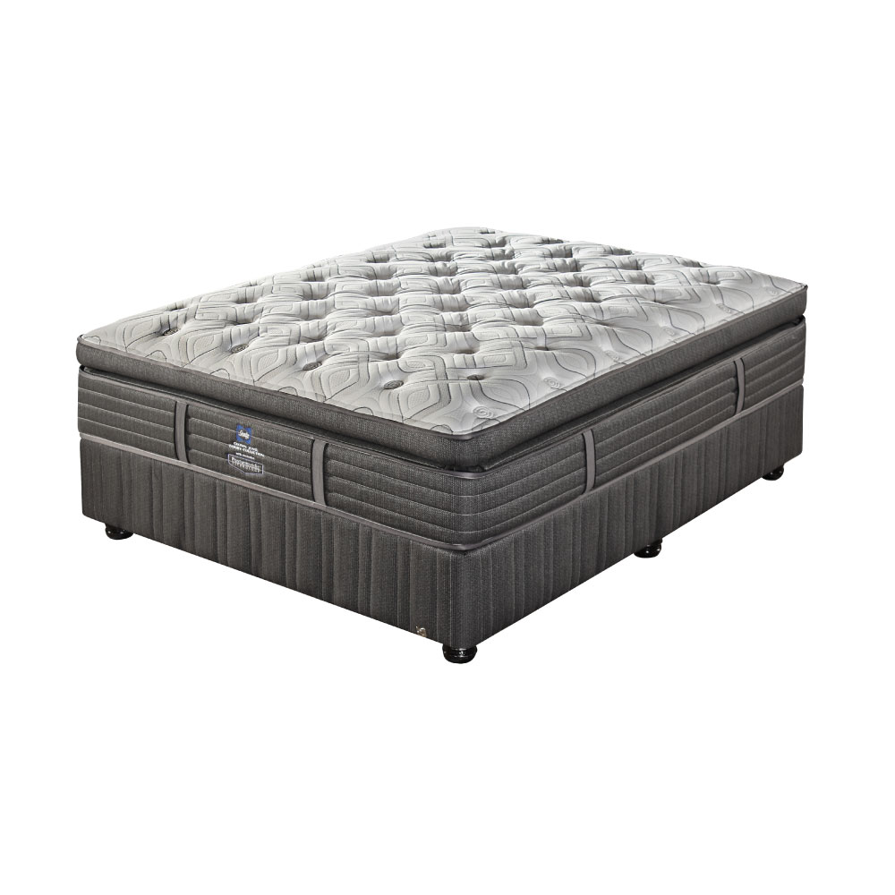 Sealy Stark Plush Bed Set (3/4 XL)
